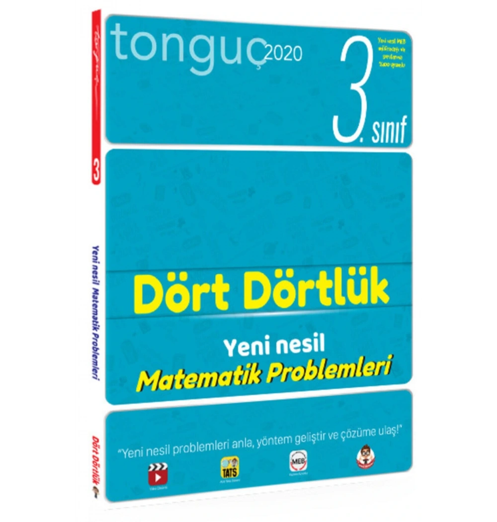 Tonguç 3.Sınıf Dört Dörtlük Matematik Problemleri 2020