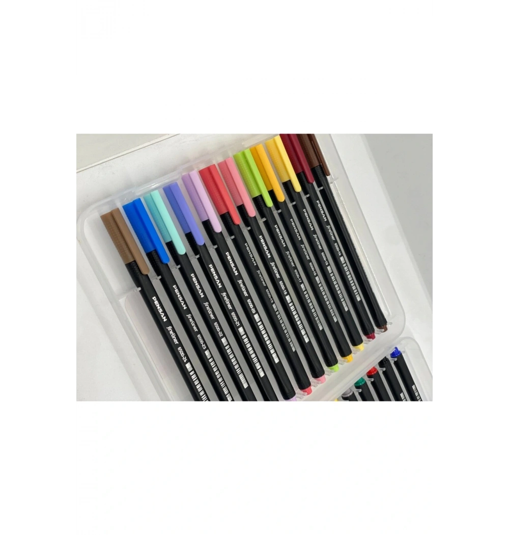 Pensan 6500 Fineliner 24 Lü pe6500hpfl24