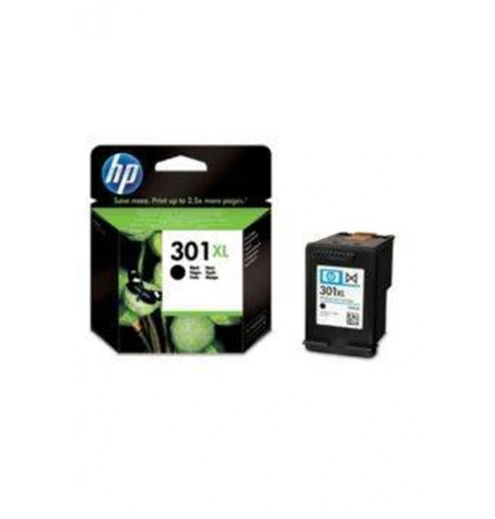 Hp Ch563Ee Mürekkep Kartuş 480 Sayfa Yüksek Kapasiteli Siyah No:301Xl