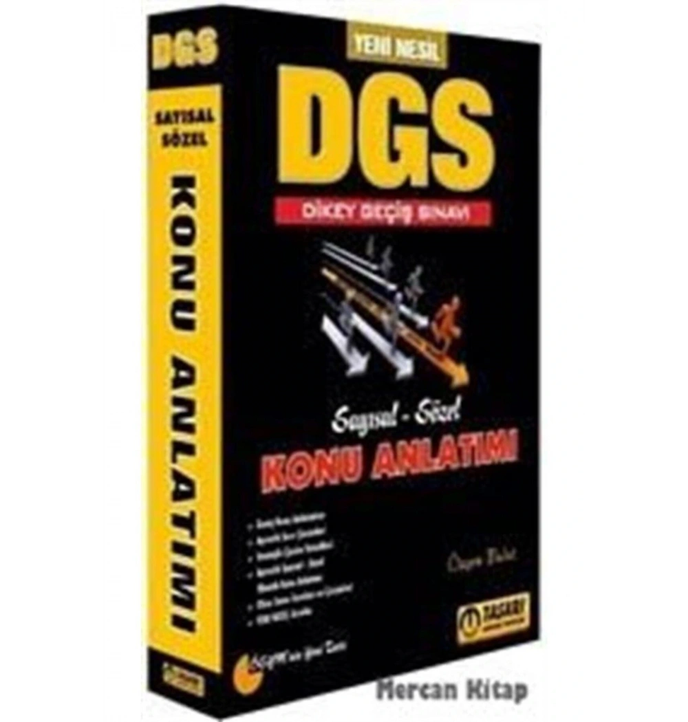 Dgs Sayısal Sözel Konu Anlatım 2019   Tasarı