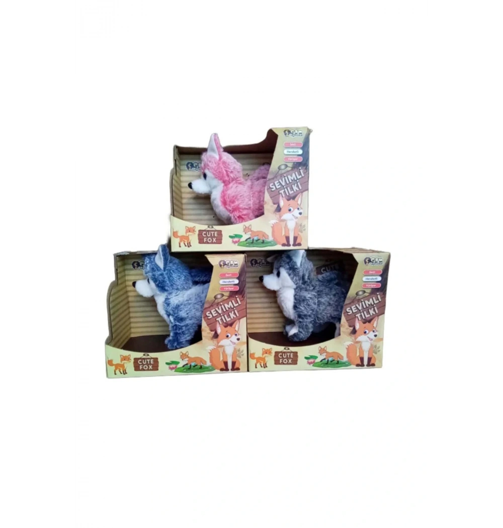 Kutulu Pilli Sesli Tilki 6668
