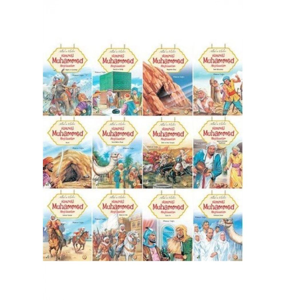 Allahın Elçileri Hz.Muhammed 12 Kitap   Damla