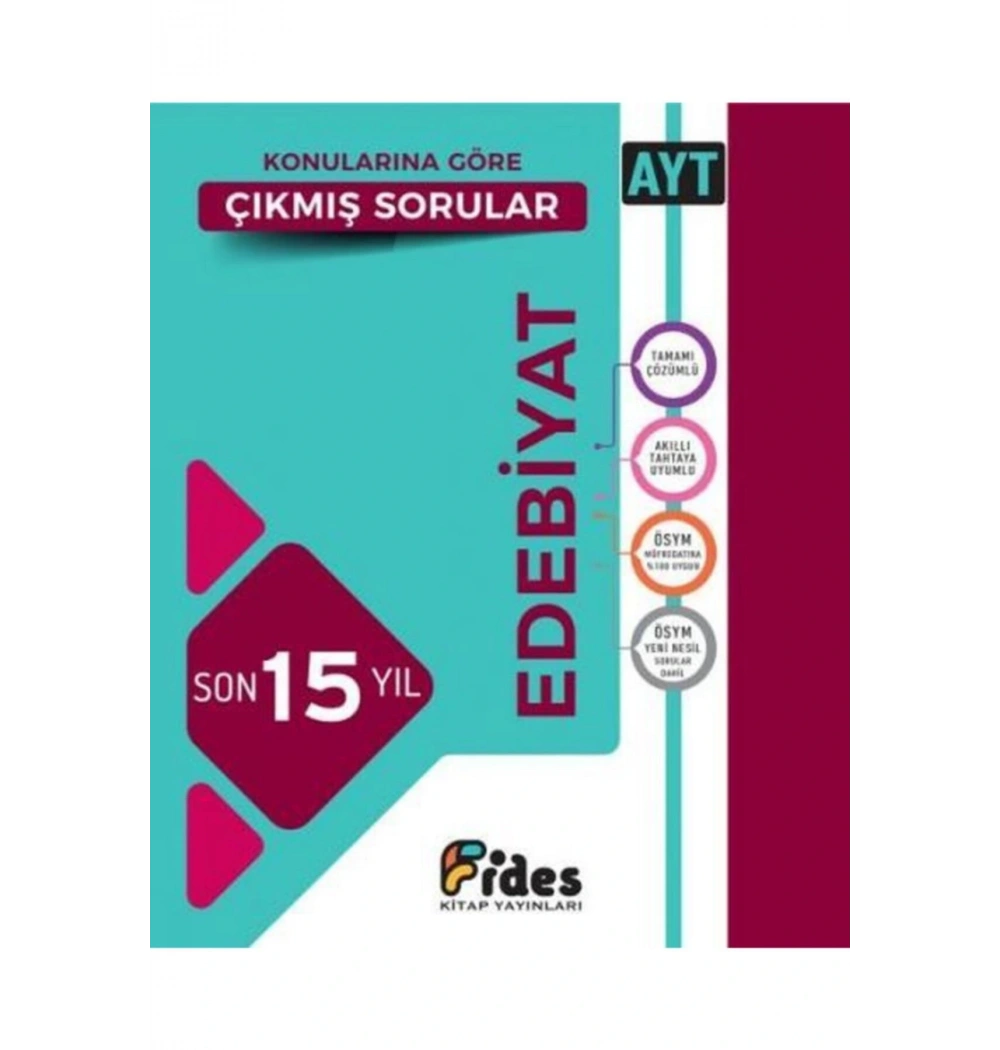 FİDES AYT EDEBİYAT SON 15 YIL ÇIKMIŞ SORULAR