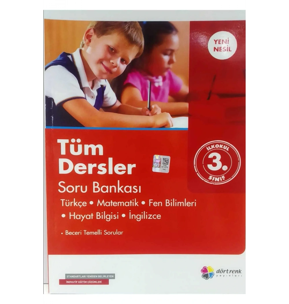 DÖRTRENK 3.SINIF TÜM DERSLER RD-GRİMER SORU BANKASI