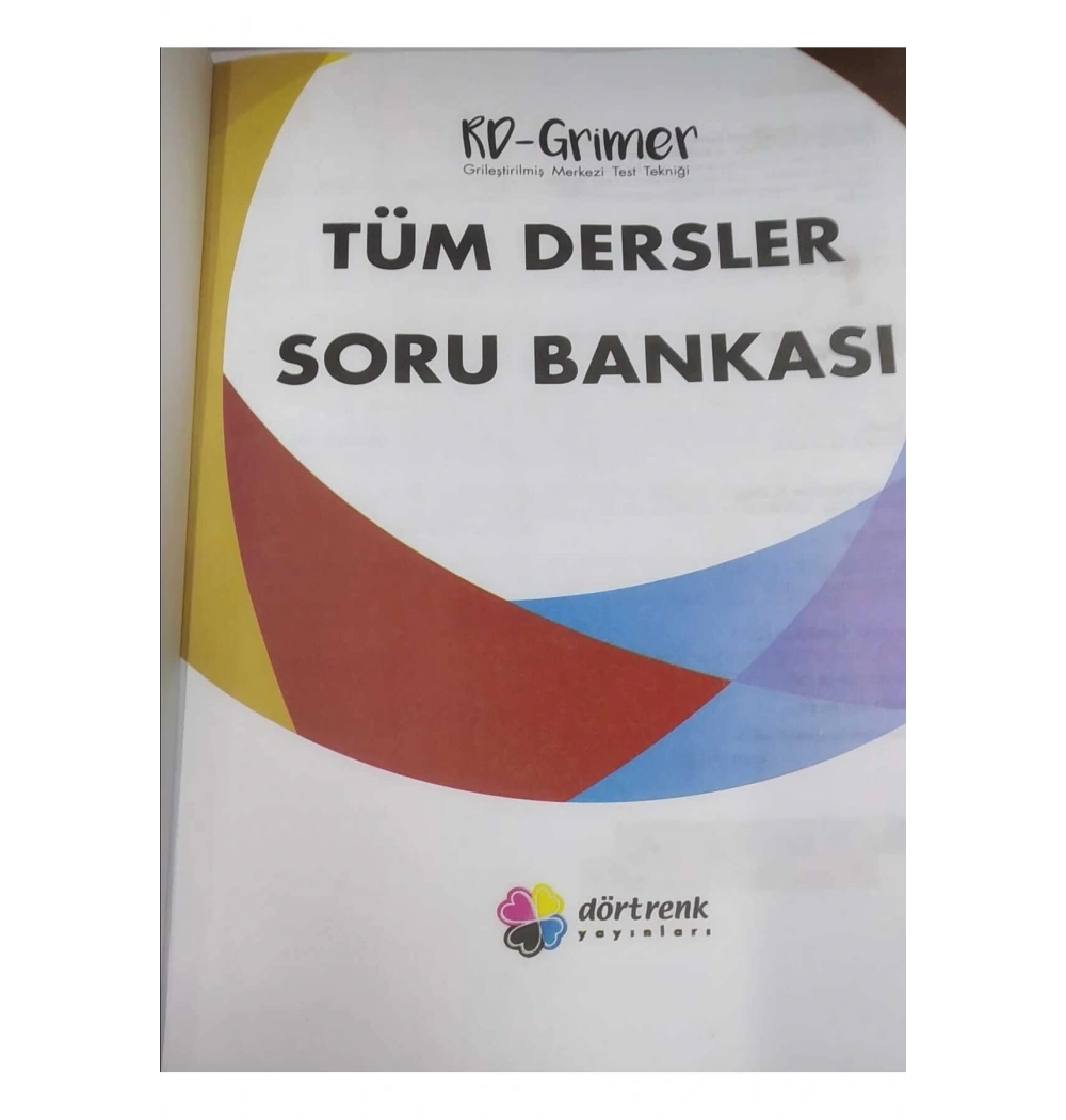 DÖRTRENK 3.SINIF TÜM DERSLER RD-GRİMER SORU BANKASI