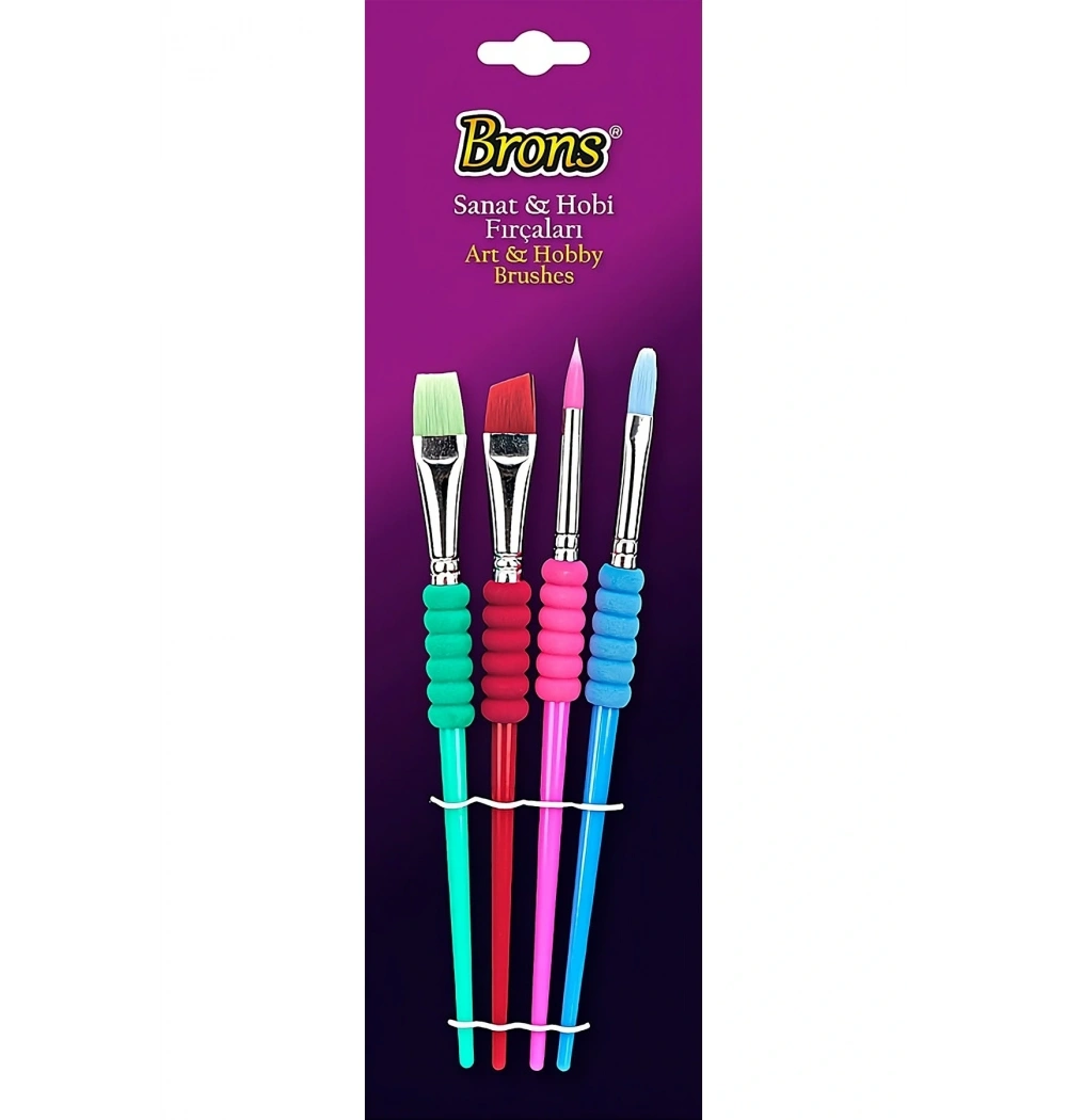 BRONS FIRÇA BLİSTER SET 15