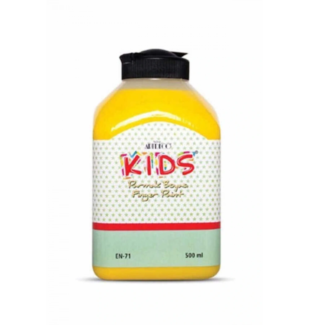 LİSANS ARTDECO PARMAK BOYA 500 ML SARI LV-Y-118L-150