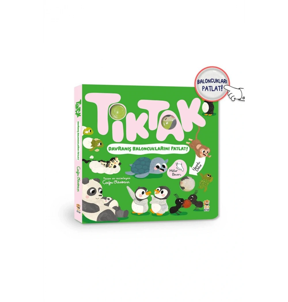 Tiktak Davranış Baloncuklarını Patlat Çağrı odabaş Sincap kitap