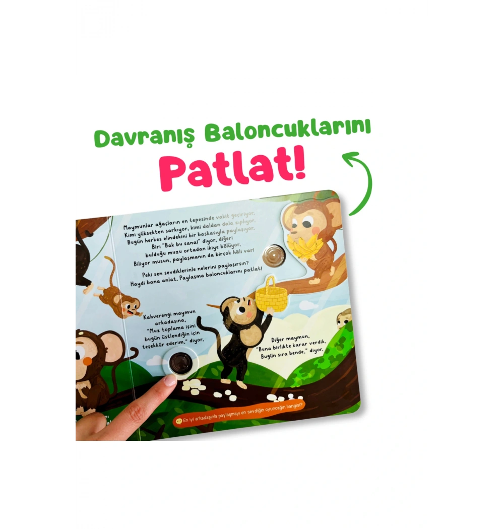 Tiktak Davranış Baloncuklarını Patlat Çağrı odabaş Sincap kitap