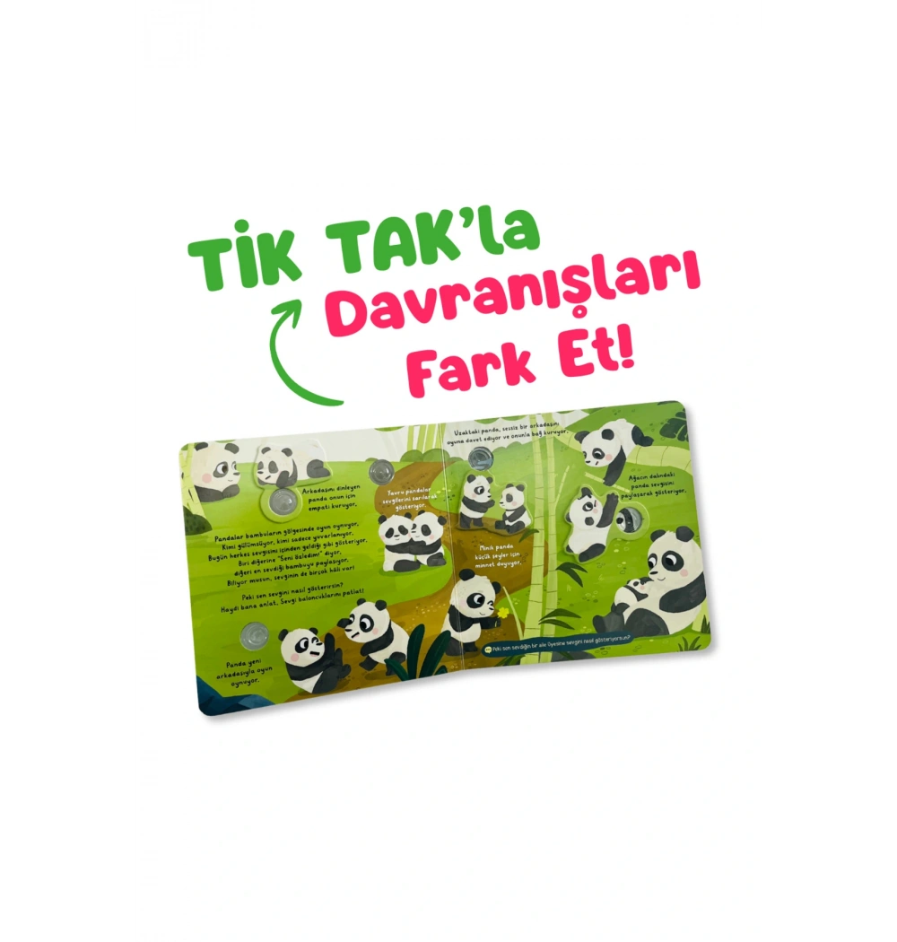 Tiktak Davranış Baloncuklarını Patlat Çağrı odabaş Sincap kitap