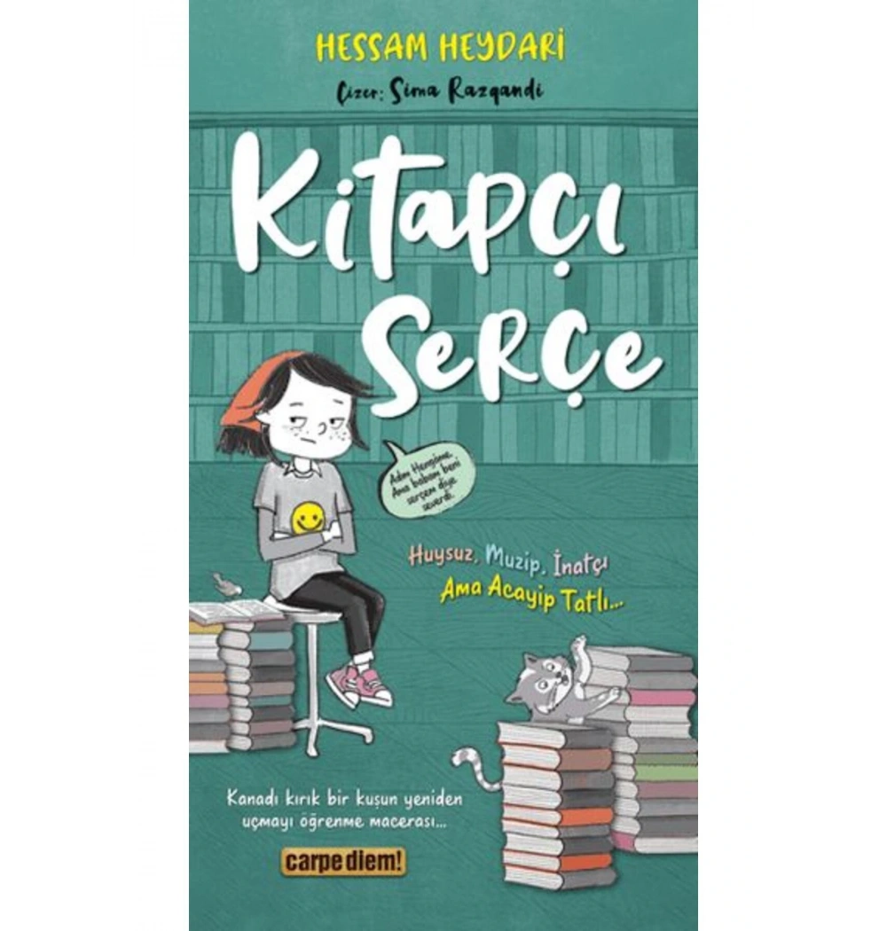 Kitaplı Serçe Hessam Heydari Carpe dıem