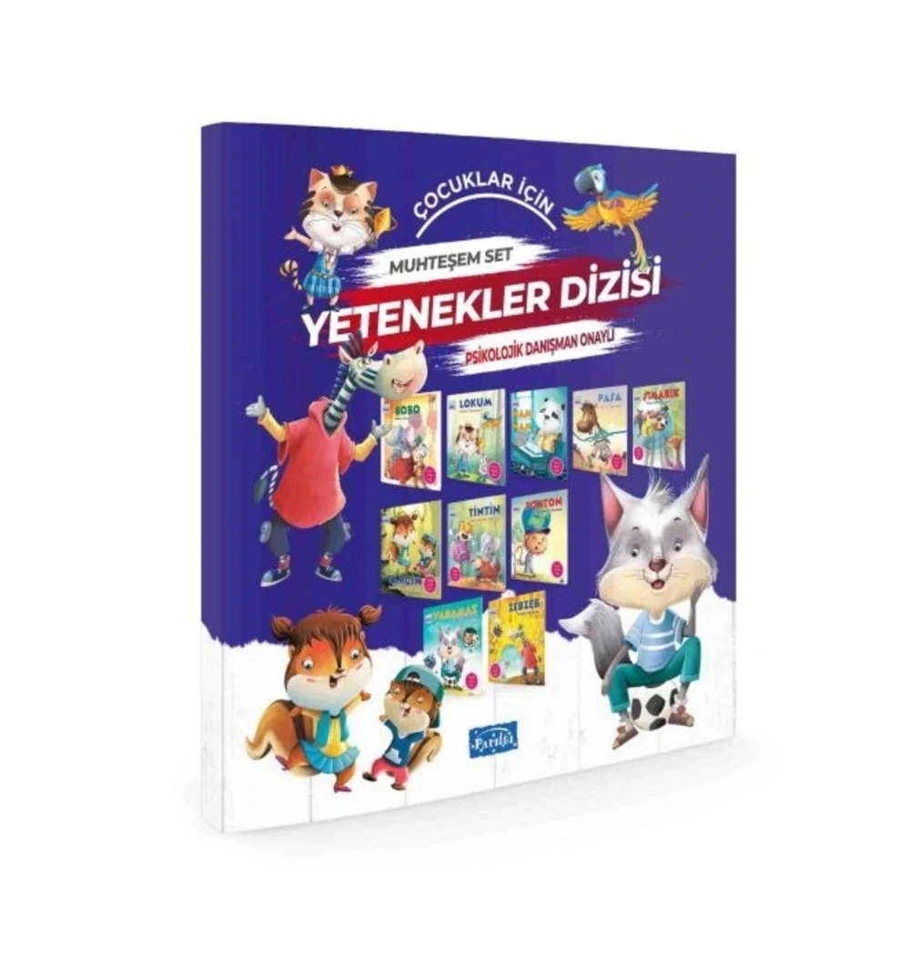 Yetenekler Dizisi 10 Kitap Set  Parıltı