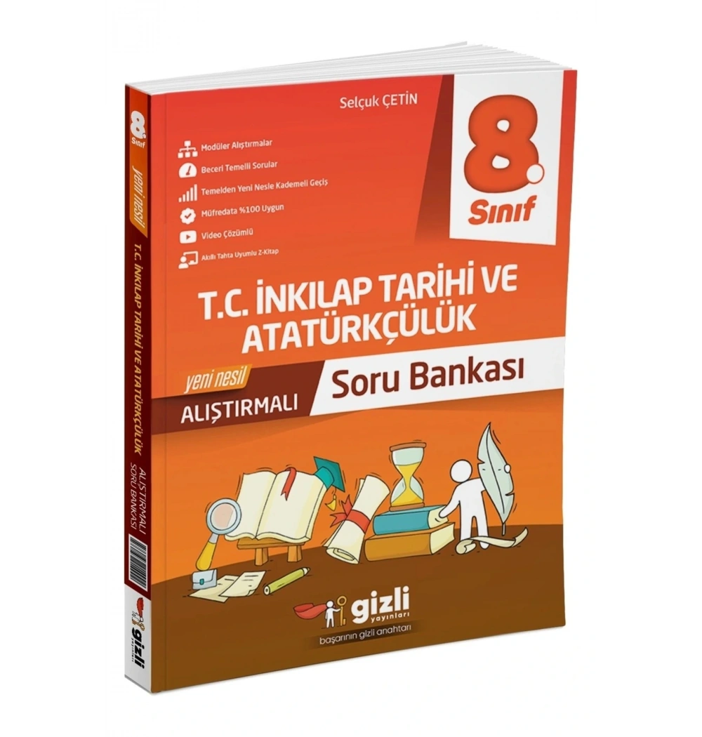 8.SINIF İNKİLAP TARİHİ KONU ÖZETLİ ALIŞTIRMALI SORU BANKASI GİZLİ YAYIN