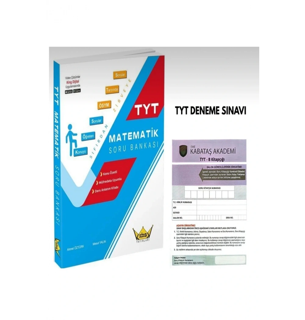 TYT MATEMATİK SORU BANKASI KİNG YAYINLARI