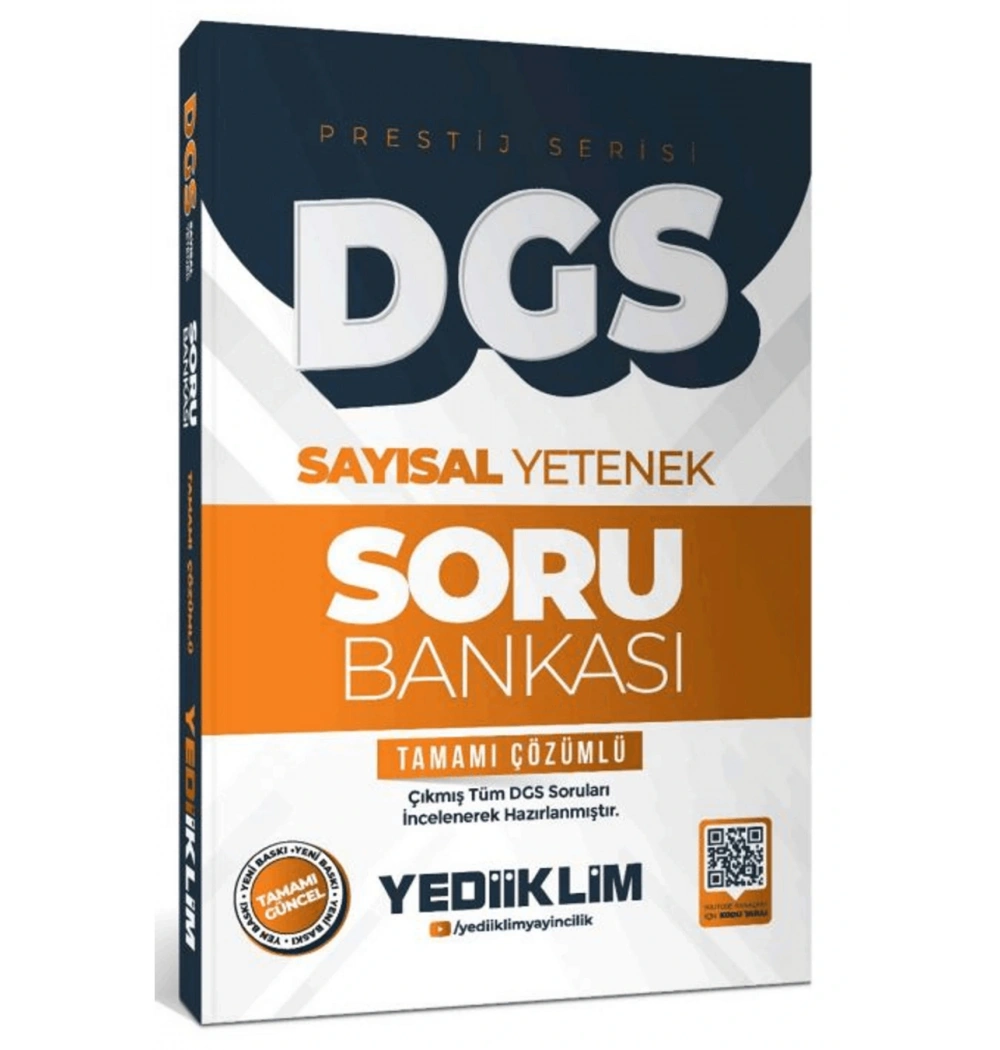 YEDİİKLİM DGS PRESTİJ SAYISAL SORU BANKASI