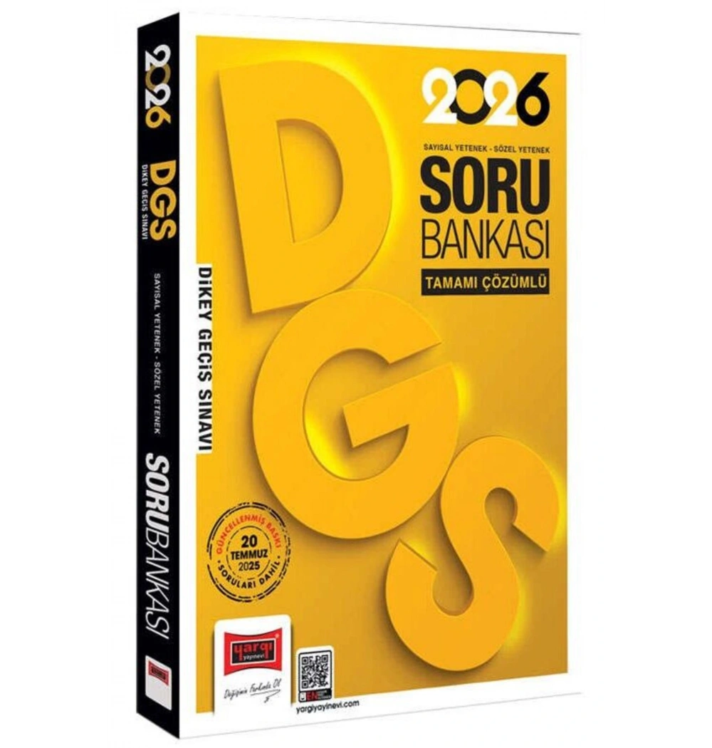Yargı 2026 Dgs Sayısal Sözel Soru Bankası