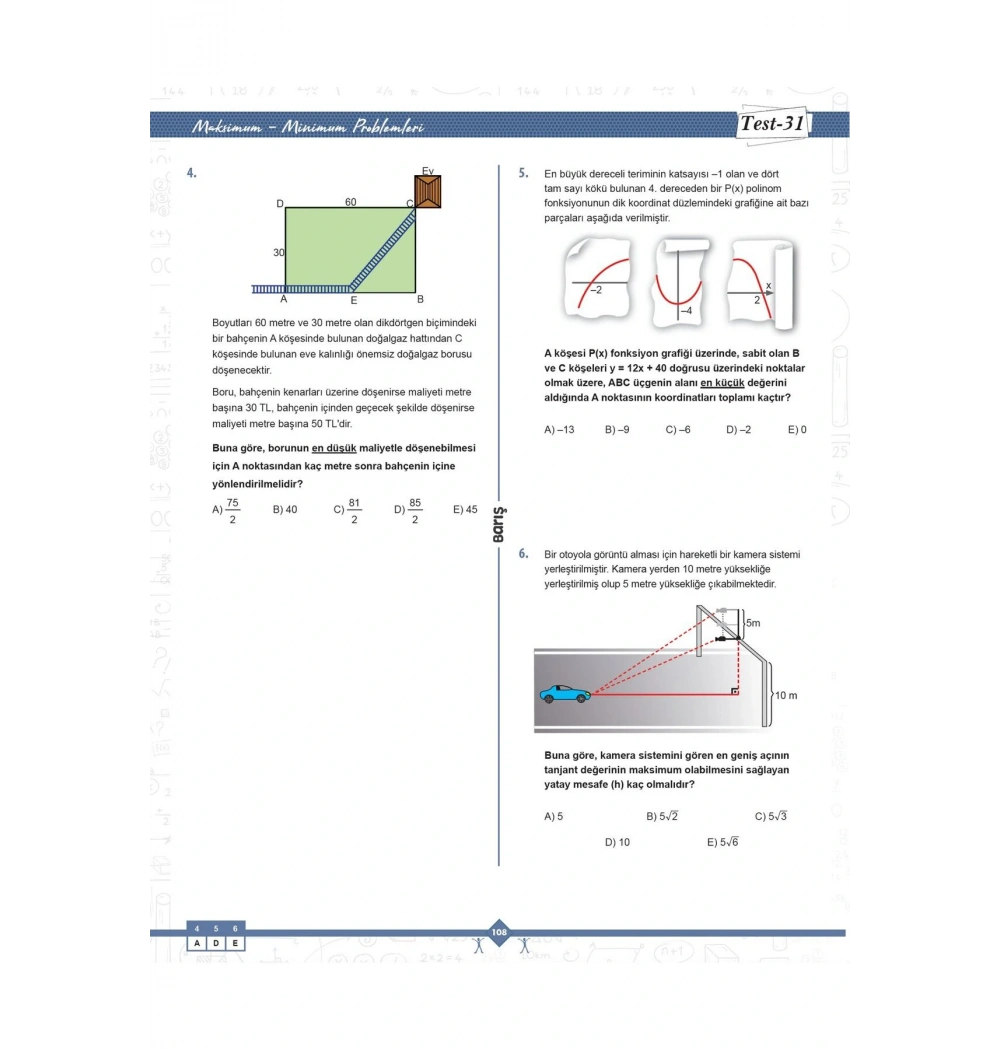 BARIŞ AYT TÜREV MATEMATİK FASİKÜLLERİ