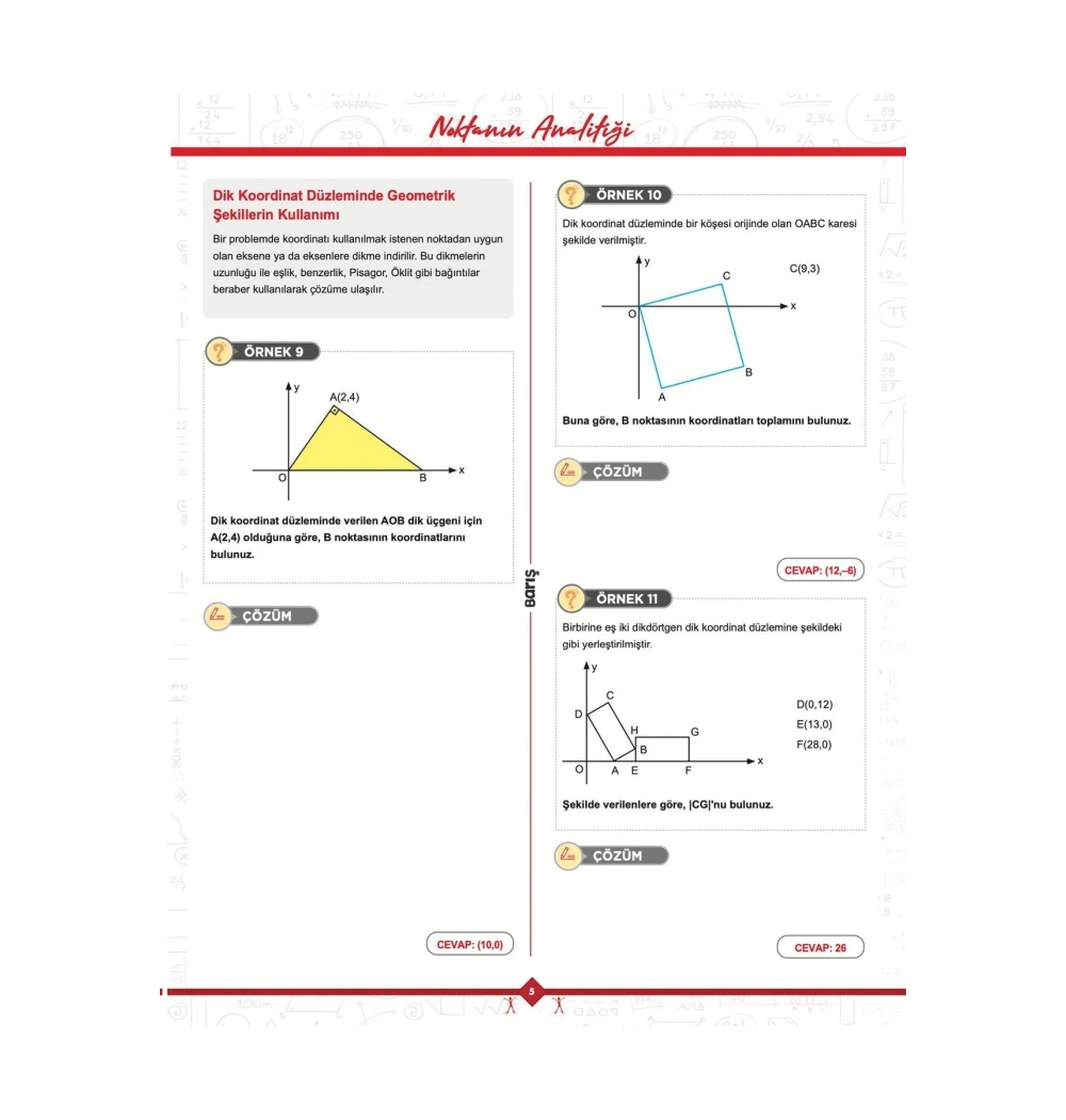 BARIŞ AYT ANALİTİK GEOMETRİ