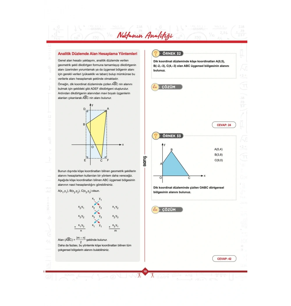 BARIŞ AYT ANALİTİK GEOMETRİ