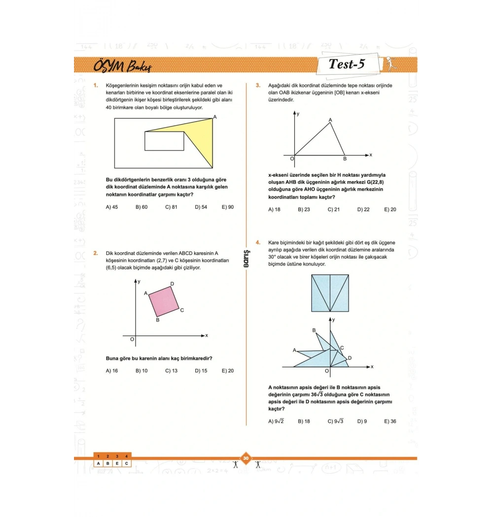 BARIŞ AYT ANALİTİK GEOMETRİ