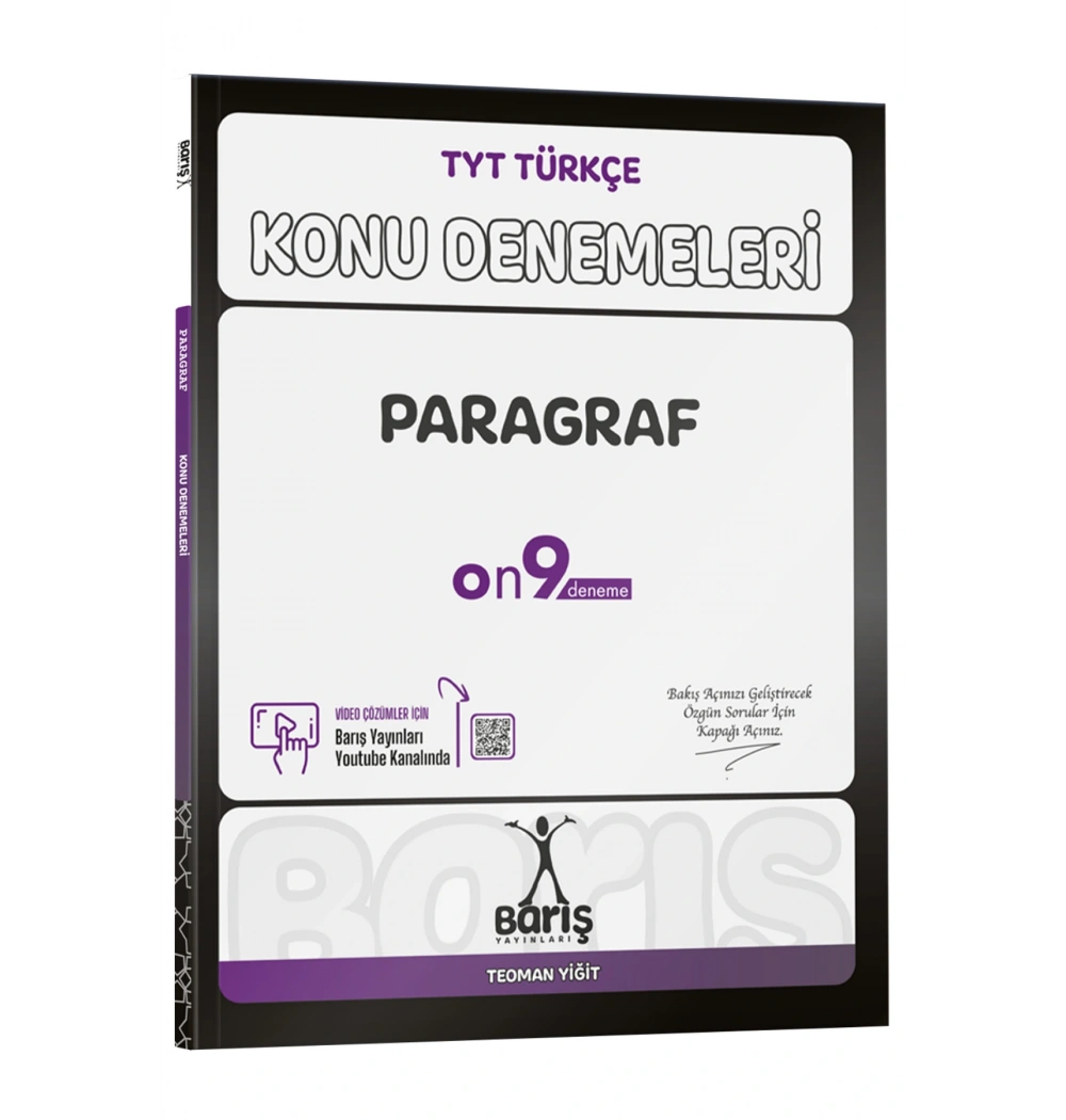 TYT TÜRKÇE PARAGRAF DENEMELERİ 19 DENEME BARIŞ YAYINLARIE