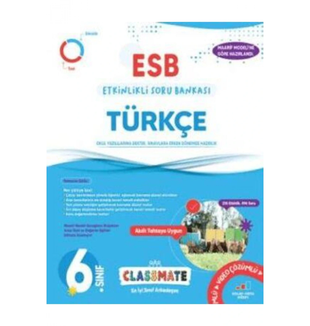 OKYANUS 6.SINIF CLASSMATE TÜRKÇE ETKİNLİKLİ SORU BANKASI