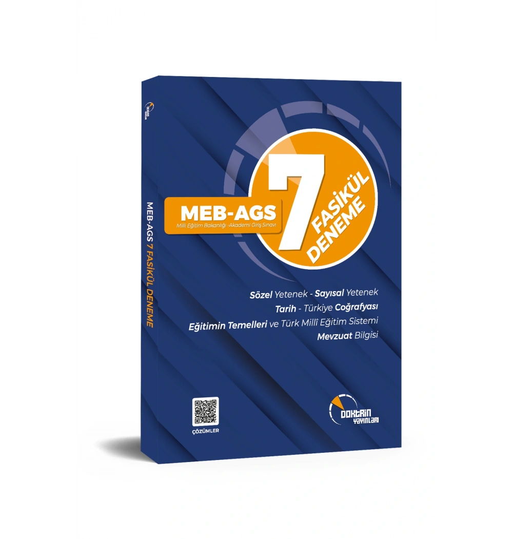 MEB AGS 7 FASİKÜL DENEME  DOKTRİN