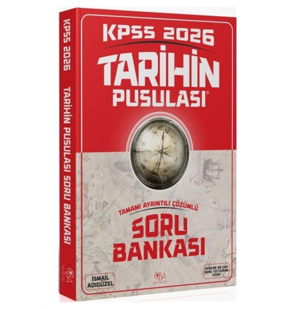 CBA KPSS TARİHİN PUSULASI ÇÖZÜMLÜ SORU BANKASI