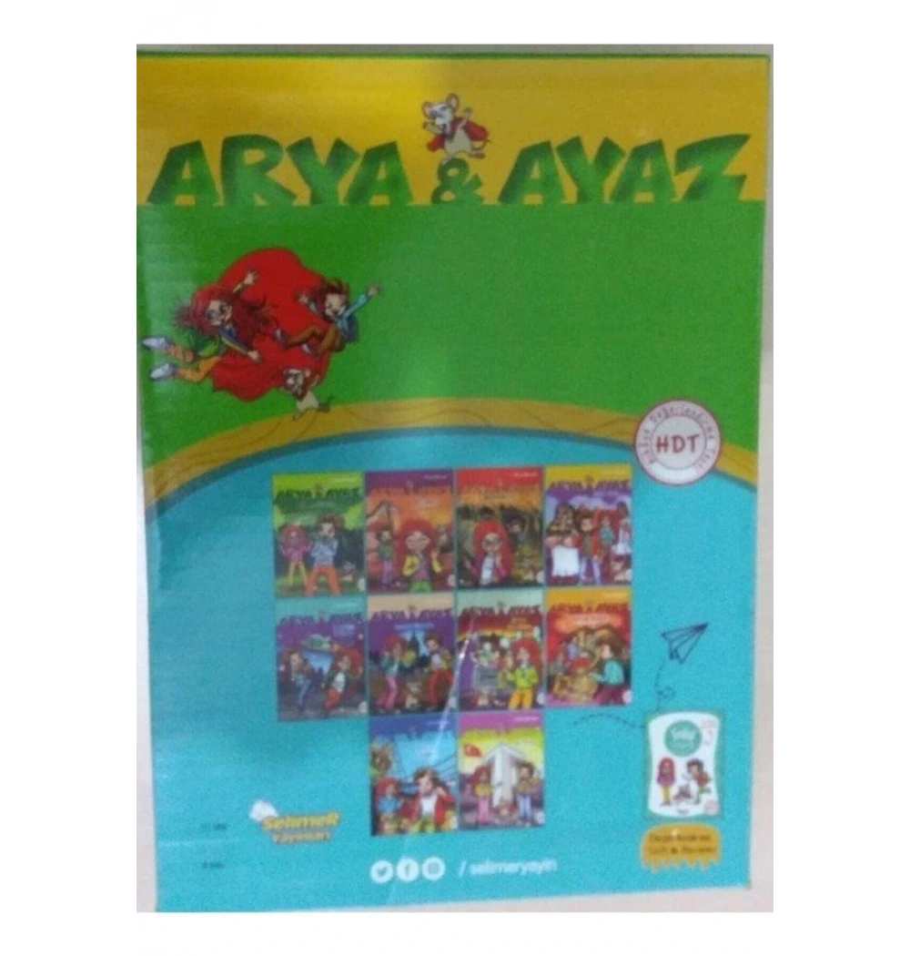 ARYA VE AYAZ SERİSİ 10 LU SET SELİMER YAYIN