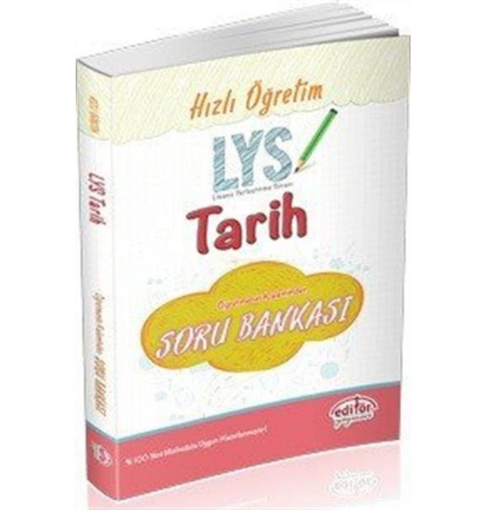EDİTÖR YGS LYS TARİH SORU BANK.ÖĞR KALEMİNDEN