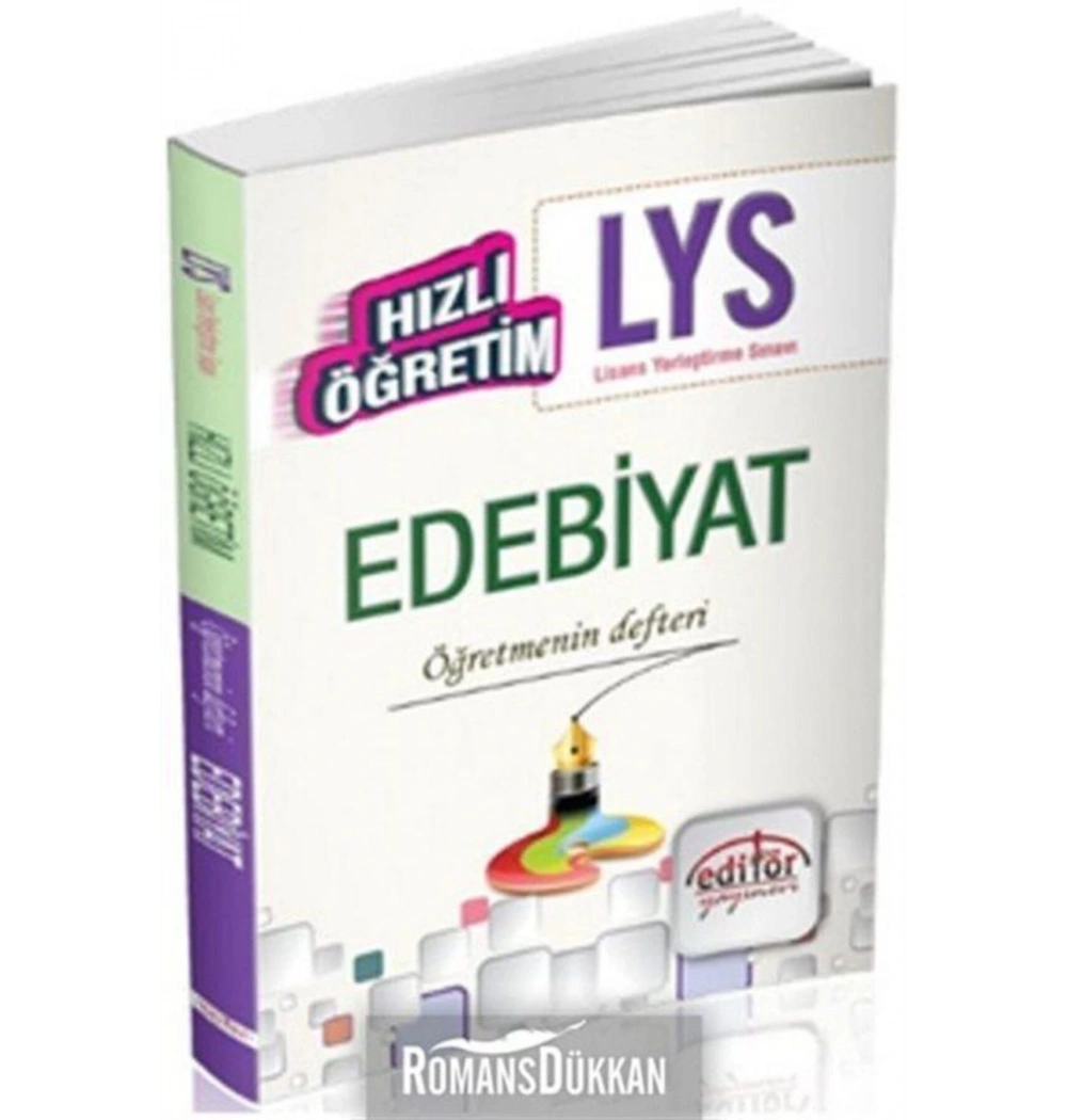 EDİTÖR LYS EDEBİYAT ÖĞRETMENİN DEFTERİ