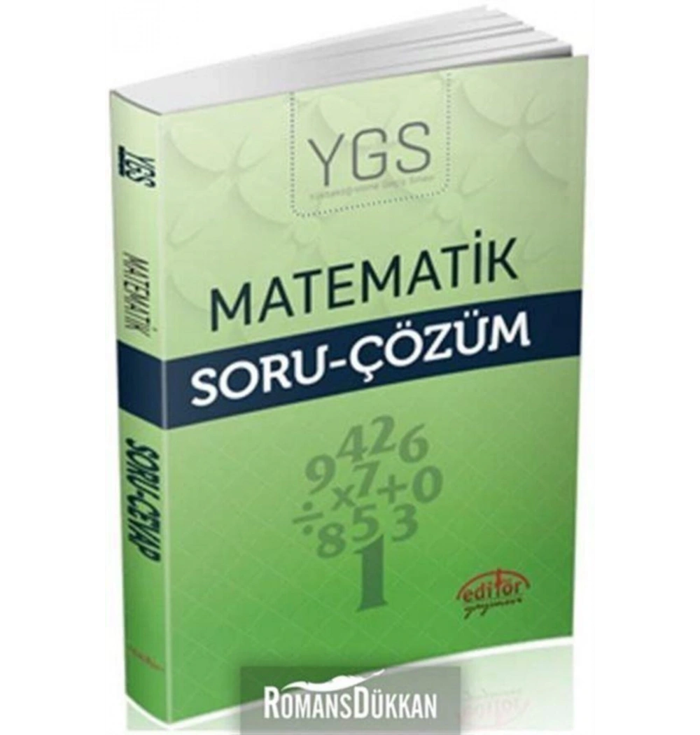 EDİTÖR YGS MATEMATİK SORU-ÇÖZÜM
