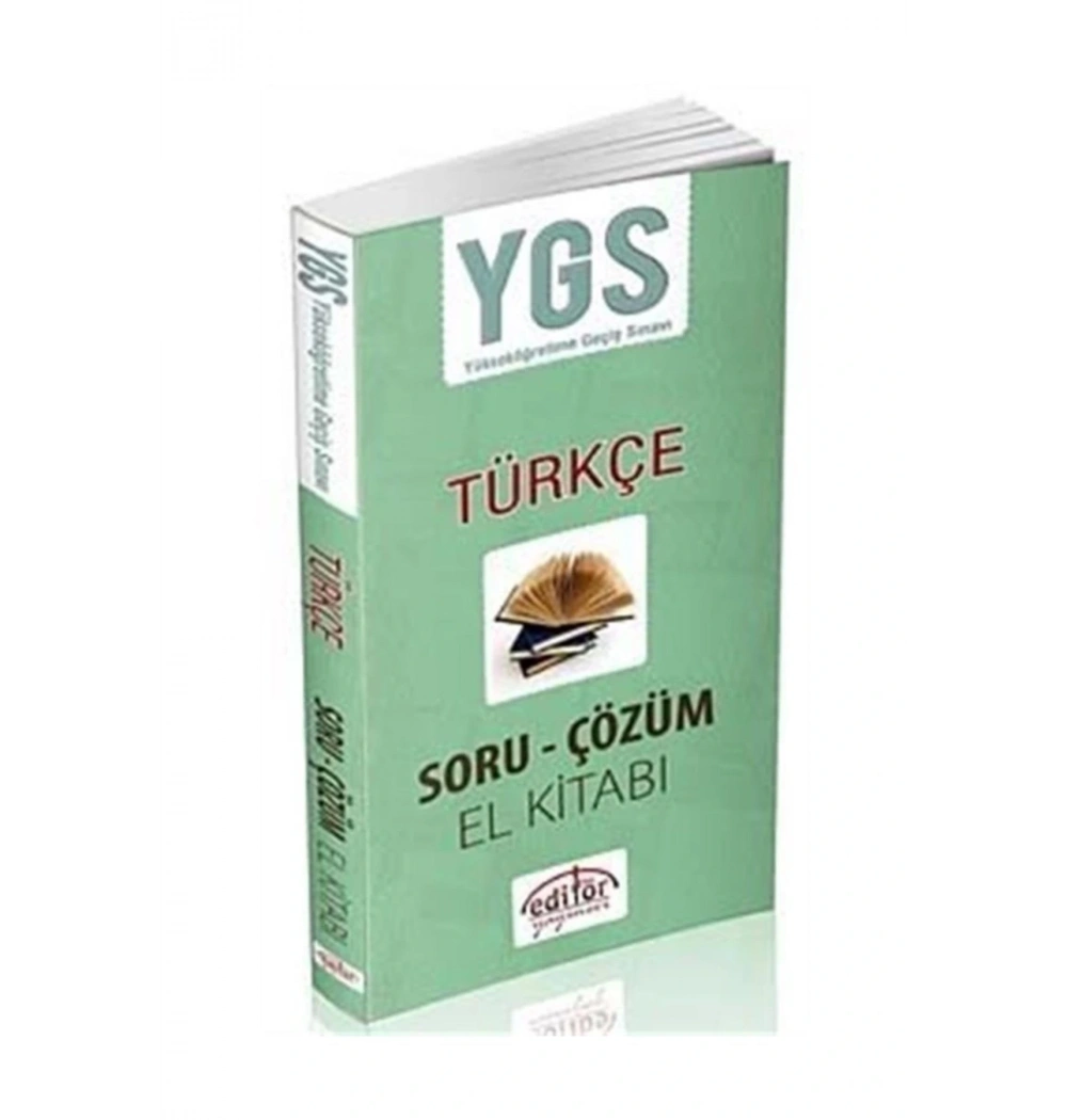 EDİTÖR YGS TÜRKÇE SORU ÇÖZÜM EL KİTABI