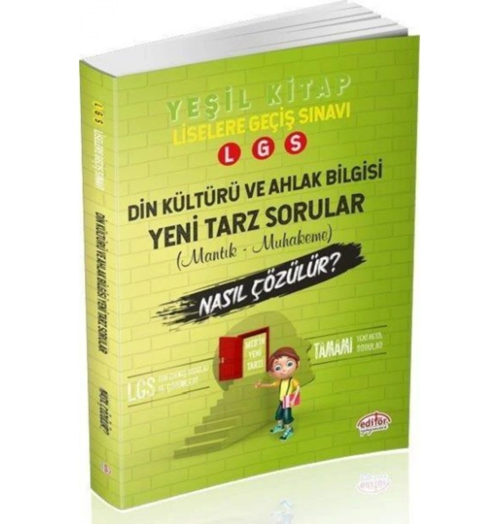 EDİTÖR 8.SINIF LGS DİN KÜLTÜRÜ YENİ TARZ SORULAR
