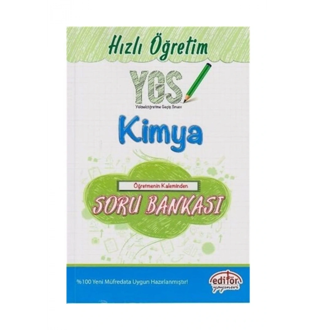 EDİTÖR YGS KİMYA SORU BANKASI
