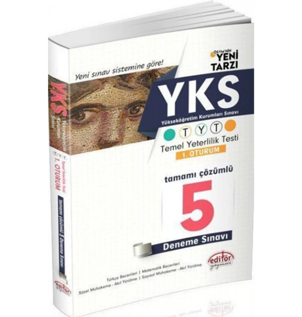 EDİTÖR YKS TYT 5 ÇÖZÜMLÜ DENEME 1.OTURUM