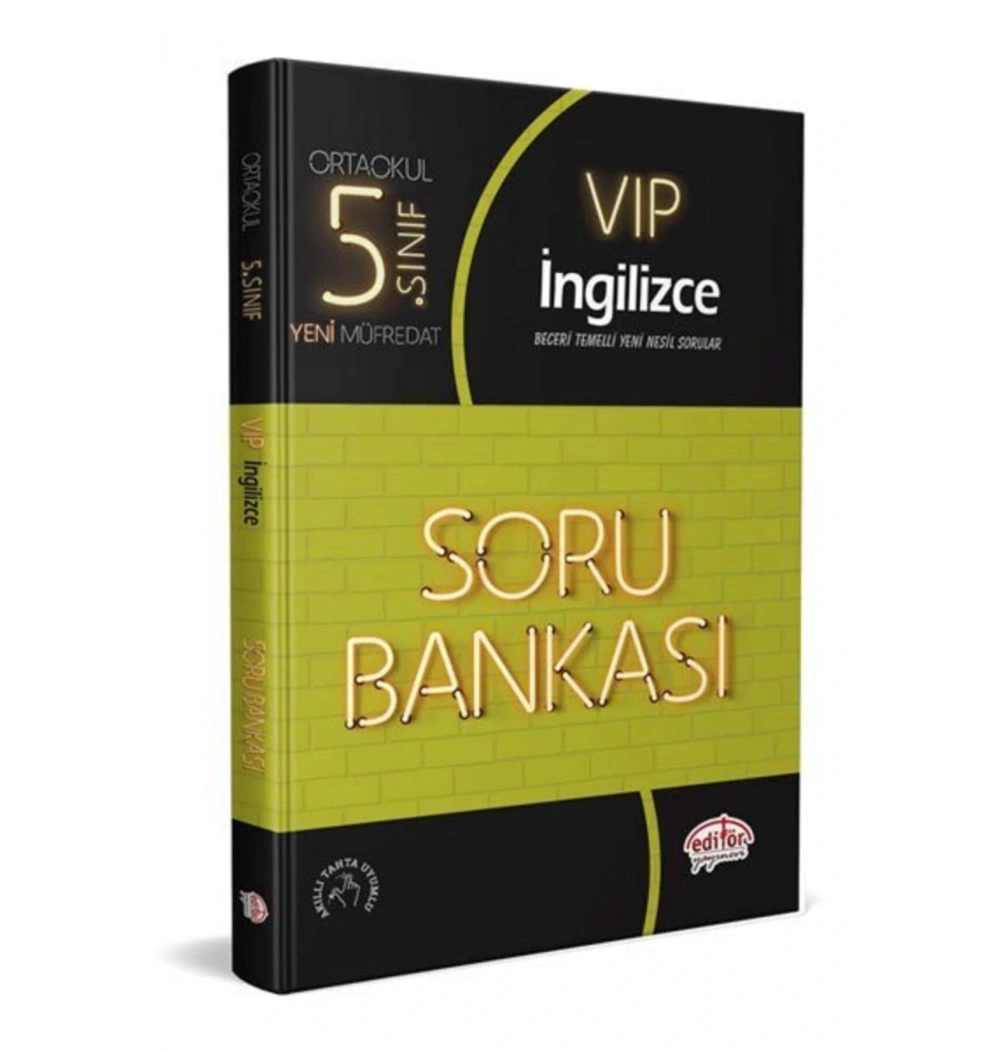 EDİTÖR 5.SINIF VİP İNGİLİZCE SORU BANKASI
