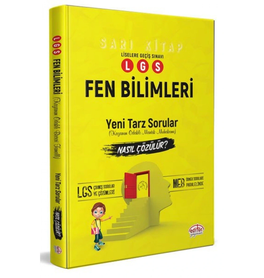 LGS FEN BİLİMLERİ YENİ TARZ SORULAR   EDİTÖR