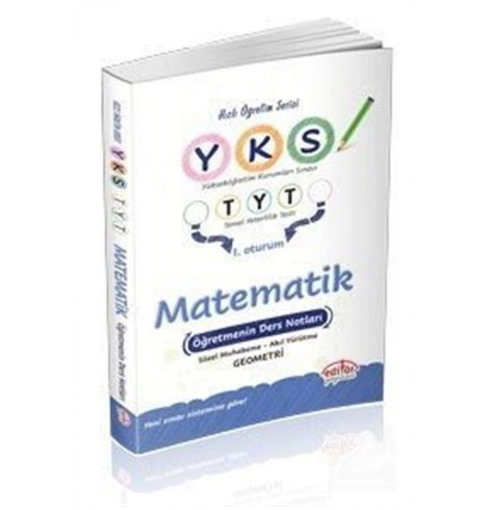 EDİTÖR YKS MATEMATİK DERS NOTLARI 1.OTURUM