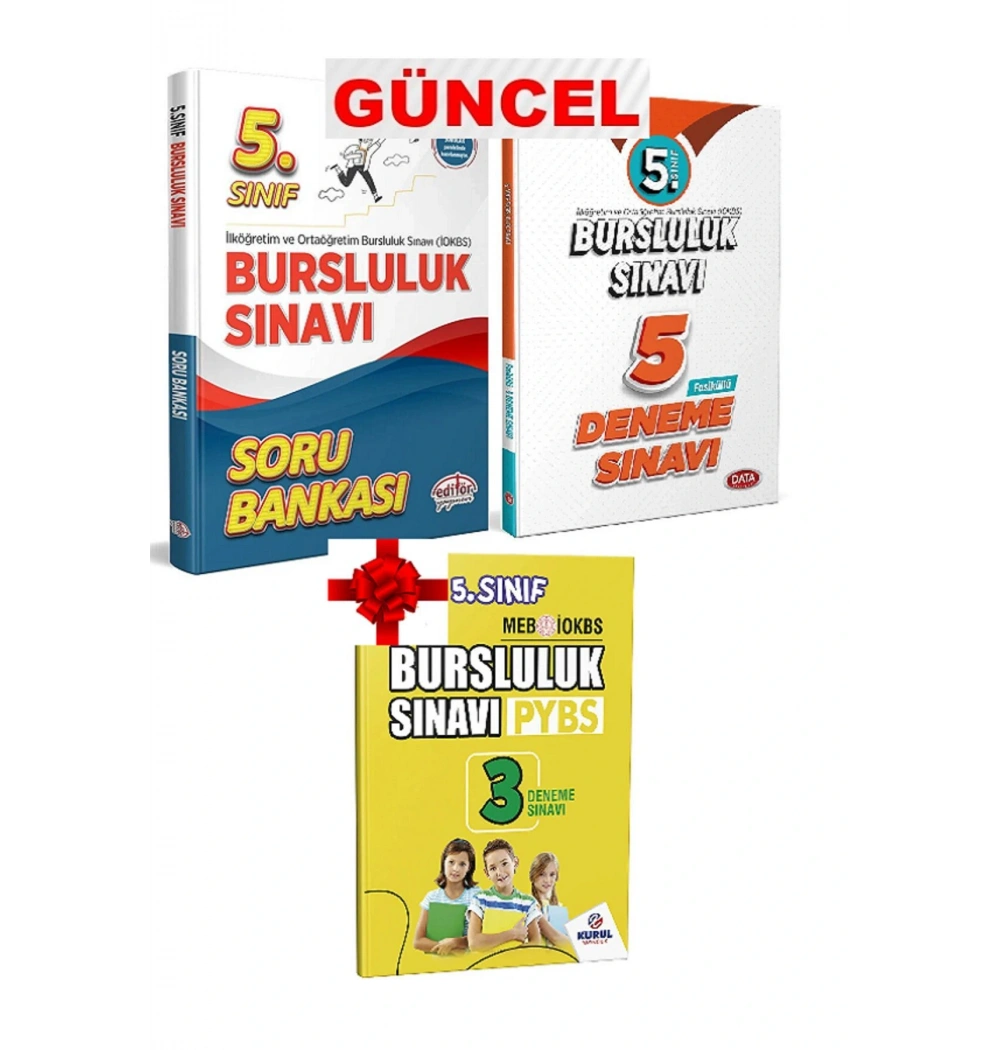 EDİTÖR 5.SINIF 1.DÖNEM BURSLULUK SINAVI SORU BANKASI
