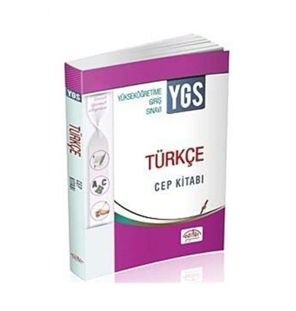 EDİTÖR YGS TÜRKÇE CEP KİTABI