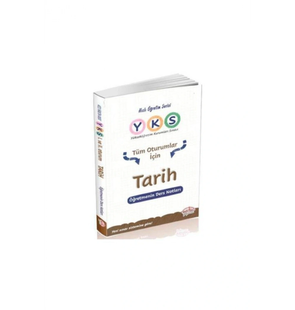EDİTÖR YKS TARİH DERS NOTLARI 2.OTURUM