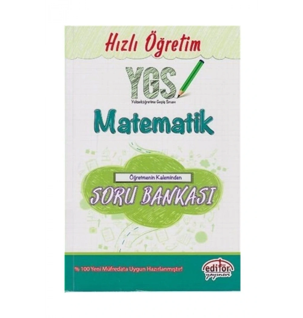 EDİTÖR YGS MATEMATİK SORU BANKASI
