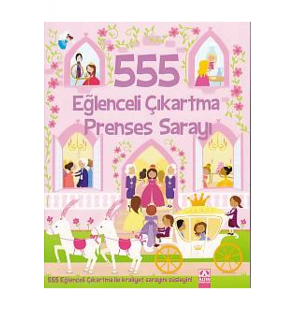 555 EĞLENCELİ ÇIKARTMA PRENSES SARAYI  ALTIN