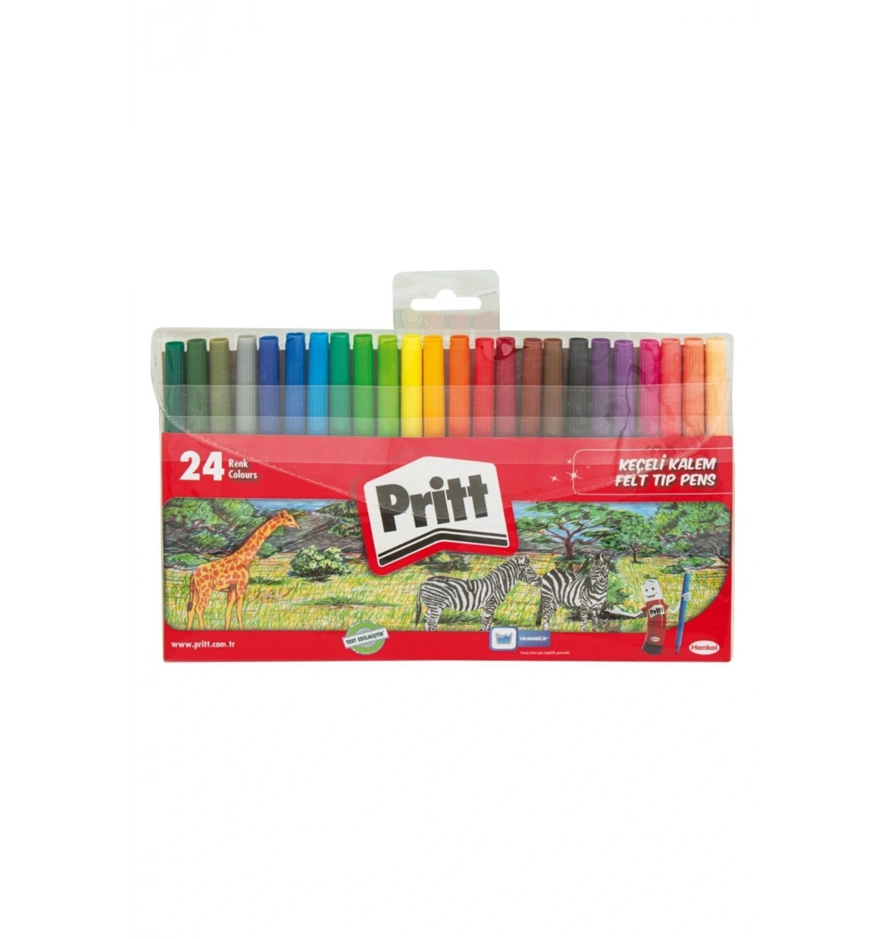 PRİTT KEÇELİ KALEM 24 RENK