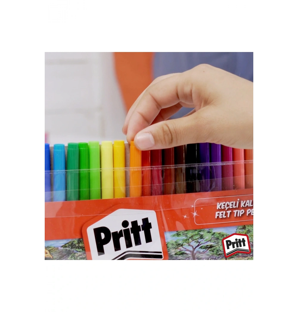 PRİTT KEÇELİ KALEM 24 RENK