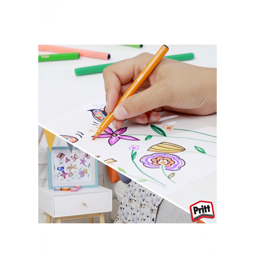 PRİTT KEÇELİ KALEM 24 RENK