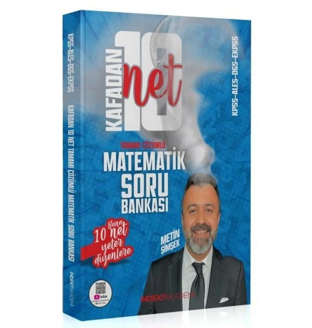 Kpss Ales Dgs Ekpss Matematik Çözümlü Soru Bankası Metin Şimşek  İndeks Akademi