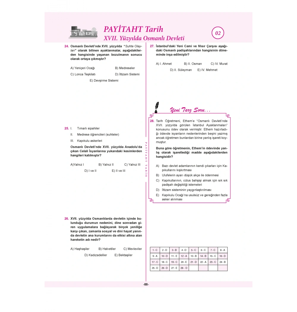 Doktrin Kpss 2022 Tarih Soru Bankası