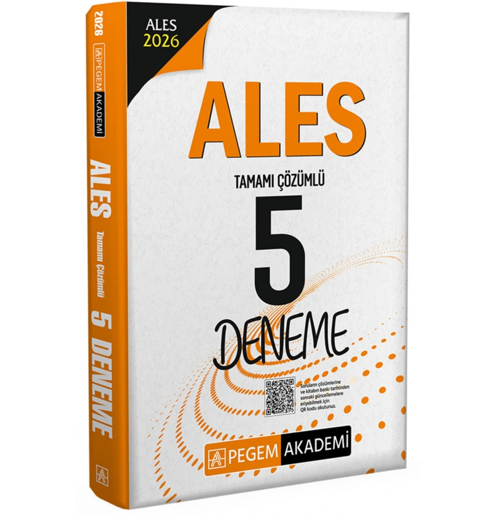 Pegem 2026 Ales Çözümlü 5 Deneme